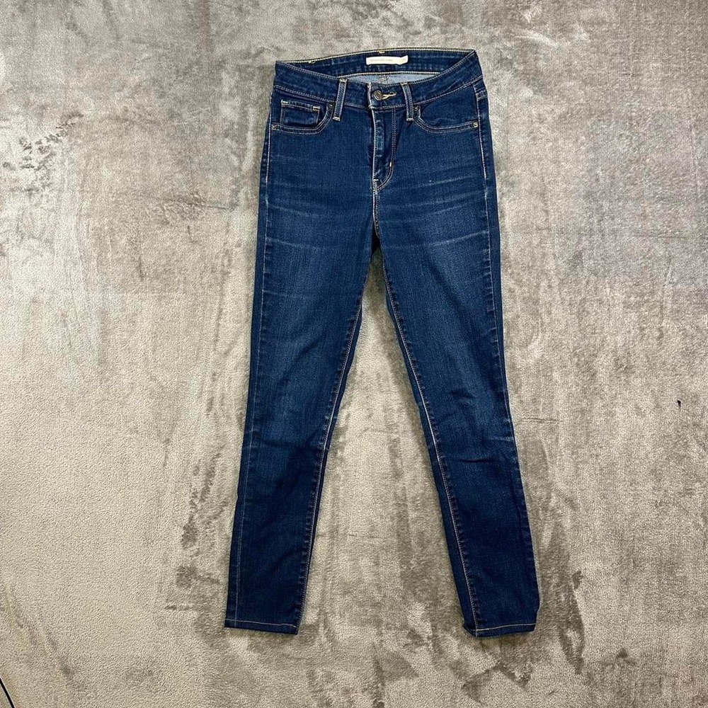 Levi's‎ 721 High Rise Skinny Jeans Women's Size 26 Dark Wash Denim Slim Fit